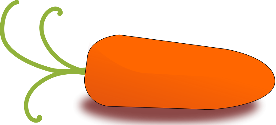 How To Set Use Little Carrot Icon Png (900x407), Png Download