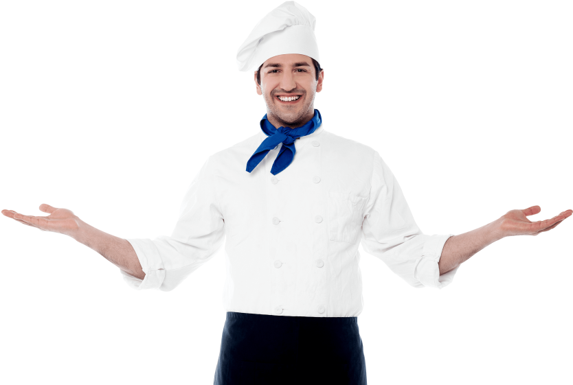 Free Png Male Chef Png Images Transparent - Chef Png (850x566), Png Download