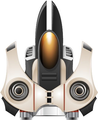 Free Icons Png - Asteroids Spaceship Png (598x400), Png Download