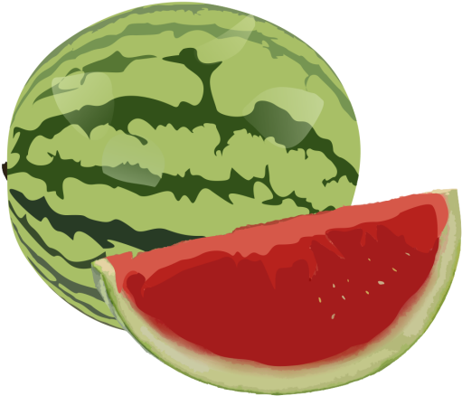 Fruit Drawing Clipart Watermelon, Fruit Logo, Set Clipart, - Clip Art (640x640), Png Download