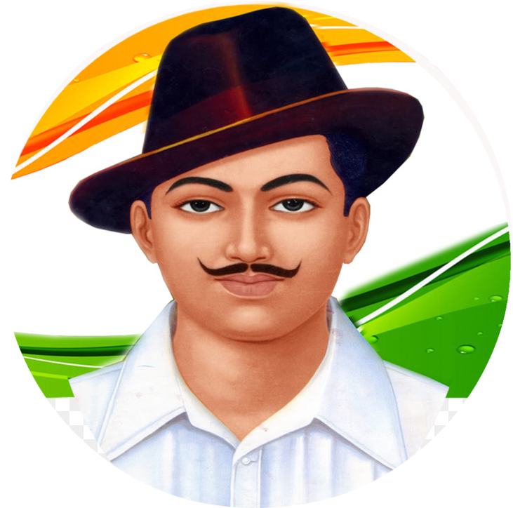 Life And Times Of Bhagat Singh (900x900), Png Download