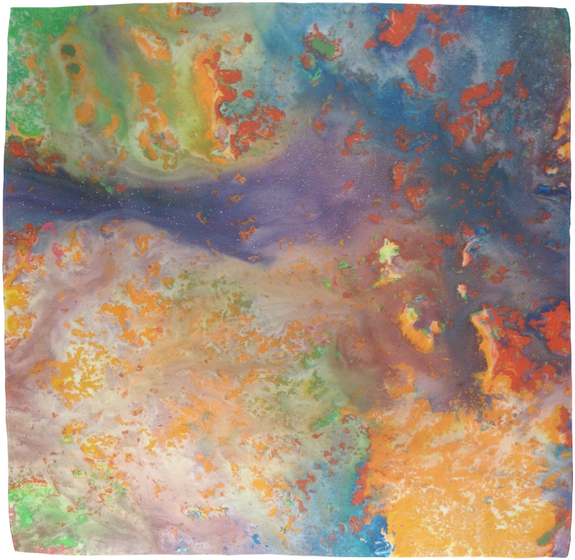 Marimar Mermaid Sublimation Bandana - Visual Arts (1024x1024), Png Download