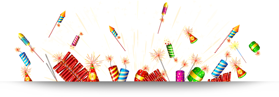 Buy Fireworks / Crackers Online In Ahmedabad @ Wholesale - Clip Art (920x321), Png Download