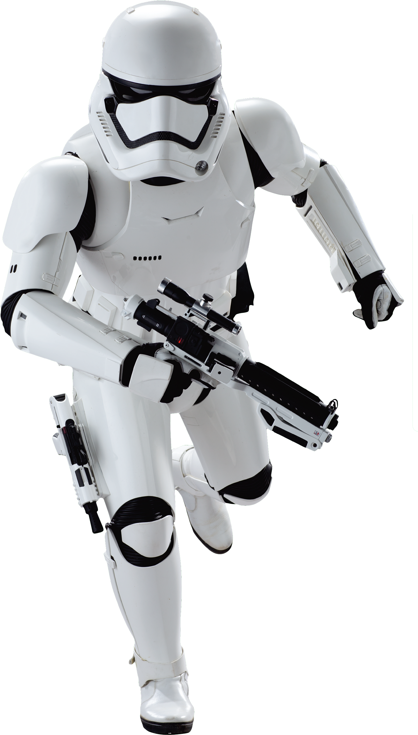Stormtrooper Png - First Order Stormtrooper Running (1490x2580), Png Download