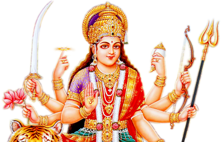 Durga Maa Png Images Hd (528x278), Png Download