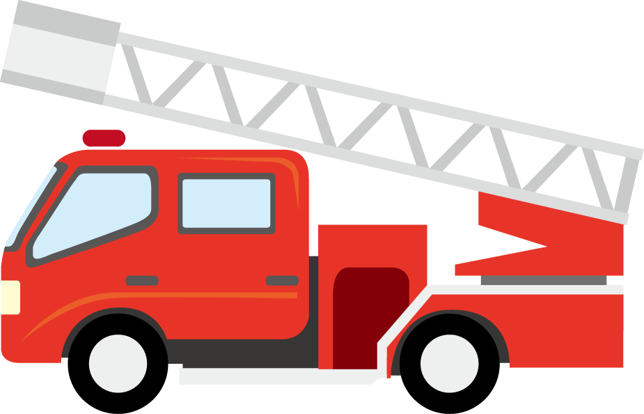 Fire Truck Png Image - Fire Truck Vector Png (925x594), Png Download