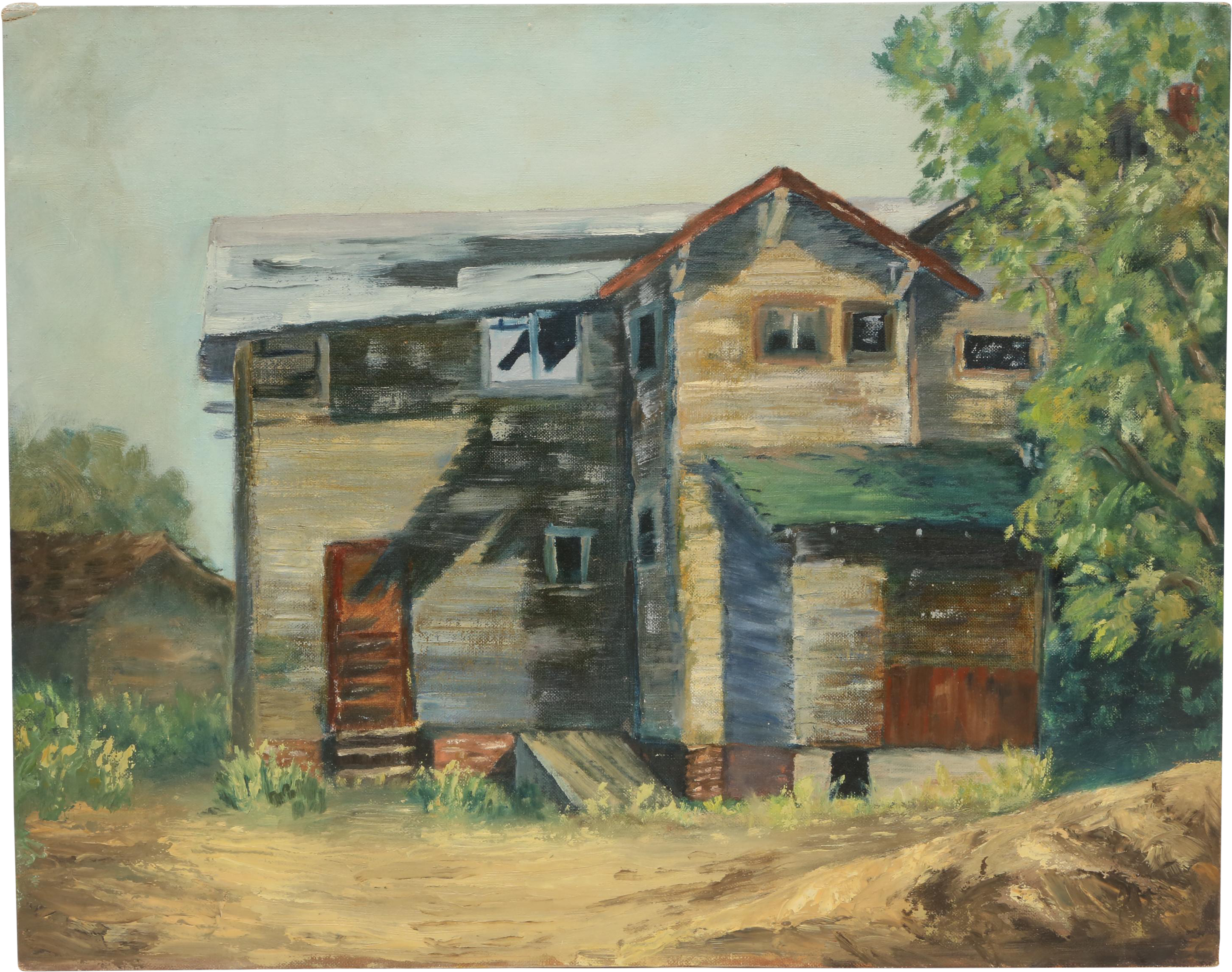 Banner Black And White Library Vintage - Painting (3211x2533), Png Download