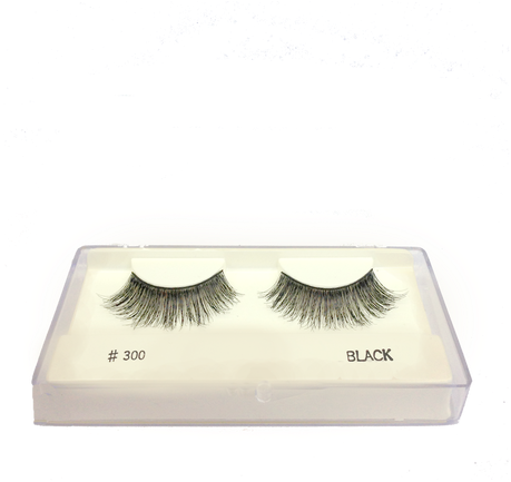 Alcone Company False Eyelashes, 300, Black - Eyelash Extensions (500x500), Png Download