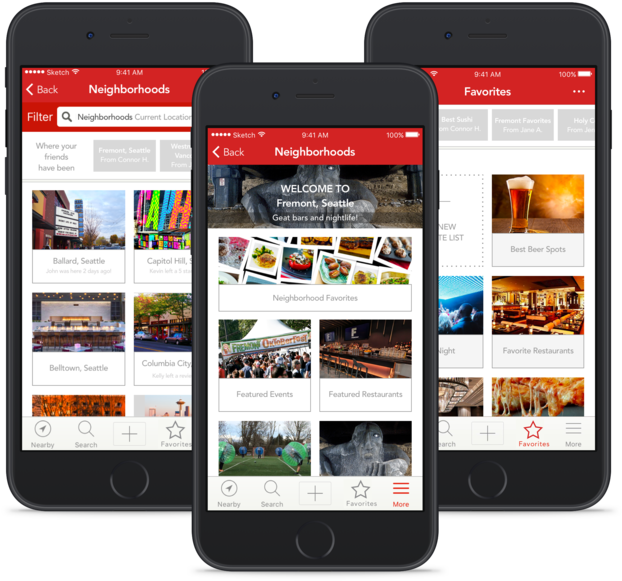Yelpmocks - Mobile App (1000x750), Png Download