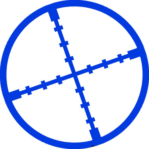 Johan Crosshair Emblem - Everglades Alligator Farm (600x600), Png Download