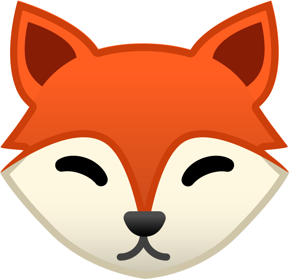 Fox Face Icon - Cara De Zorro (1024x1024), Png Download