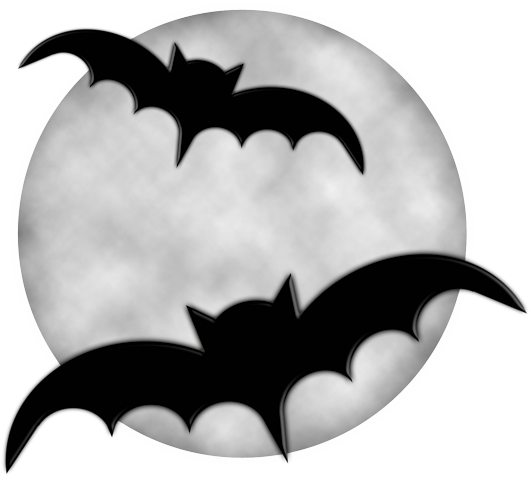 Halloween Bats Clip Art Cliparts Co - Humour (531x477), Png Download