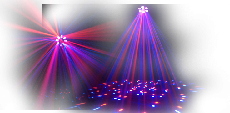 Banner Dj Lights Clipart - Lighting (980x360), Png Download
