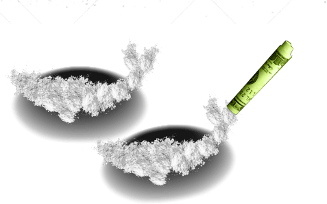 The Same Weight Of Cocaine As Two Blue Whales, The - Earrings (477x297), Png Download