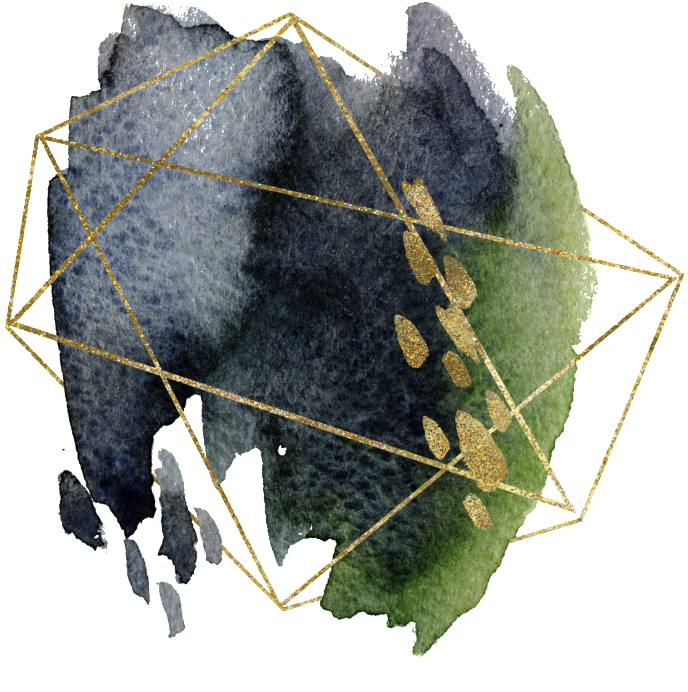 Creative Watercolor Brush Geometric Decorative - Watercolor Painting (1024x1233), Png Download