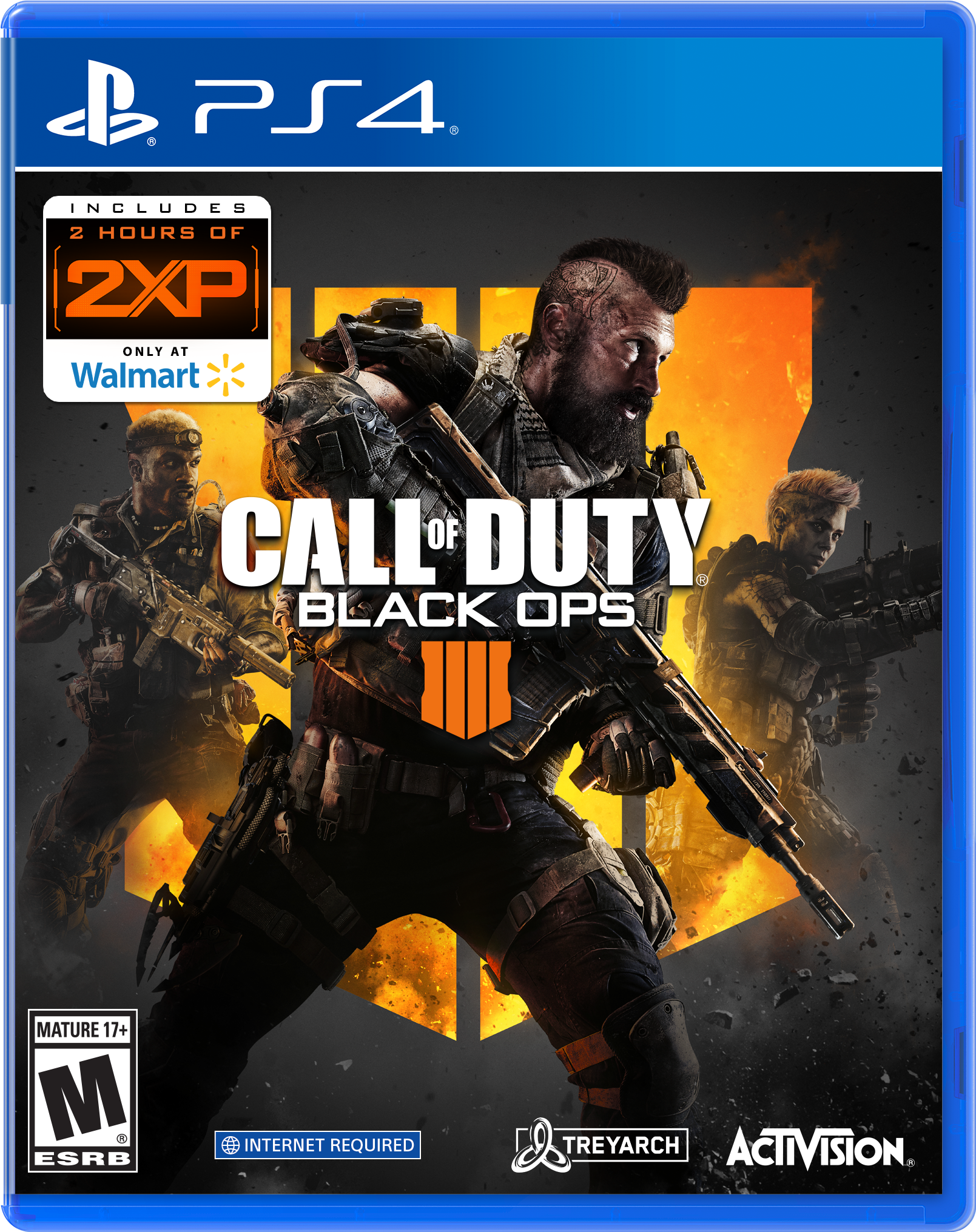 Call Of Duty - Ps4 Blacks Ops 4 (1875x2227), Png Download