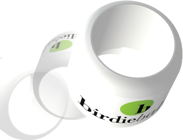 Birdieball 3 Ball Sleeve (603x461), Png Download
