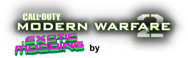 Mw2 Exoticmodding By Psycó - Call Of Duty: Modern Warfare 2 Cliffhanger Demo [xbox (634x195), Png Download