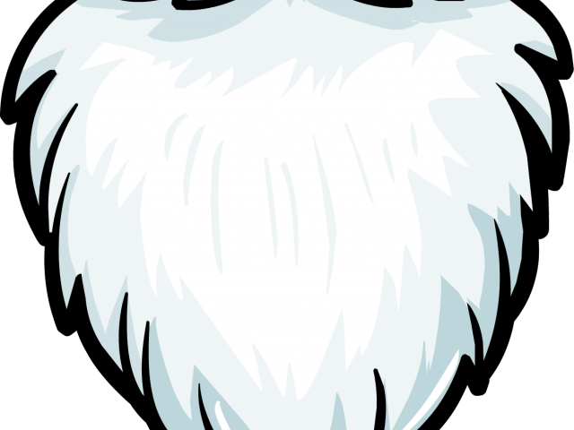 Santa Beard Cliparts - Beard (640x480), Png Download