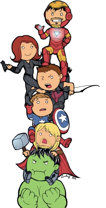 Vingadores Chibi - Pesquisa Google - Vingadores Chibi (430x750), Png Download