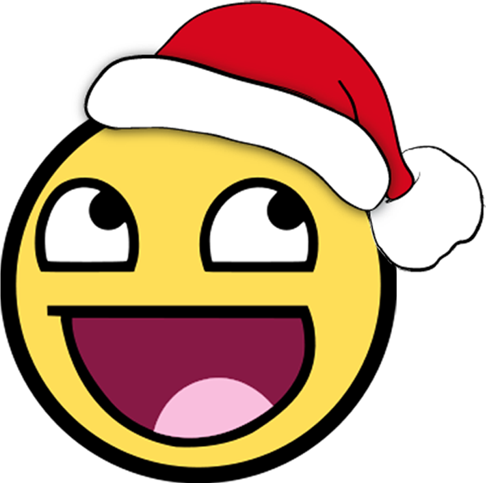 Awesome Face / Epic Smiley - Awesome Face (1000x1000), Png Download