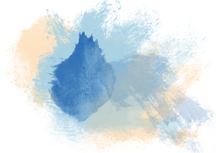 Andi Watson Watercolour Blue - Watercolor Painting (600x300), Png Download