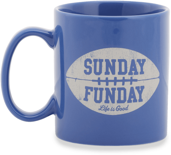 Sunday Funday Jakes Mug - Life Is Good Jake's Mug (570x570), Png Download