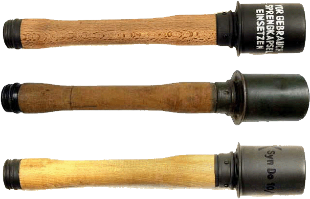 Stielhandgranate 24 (640x447), Png Download