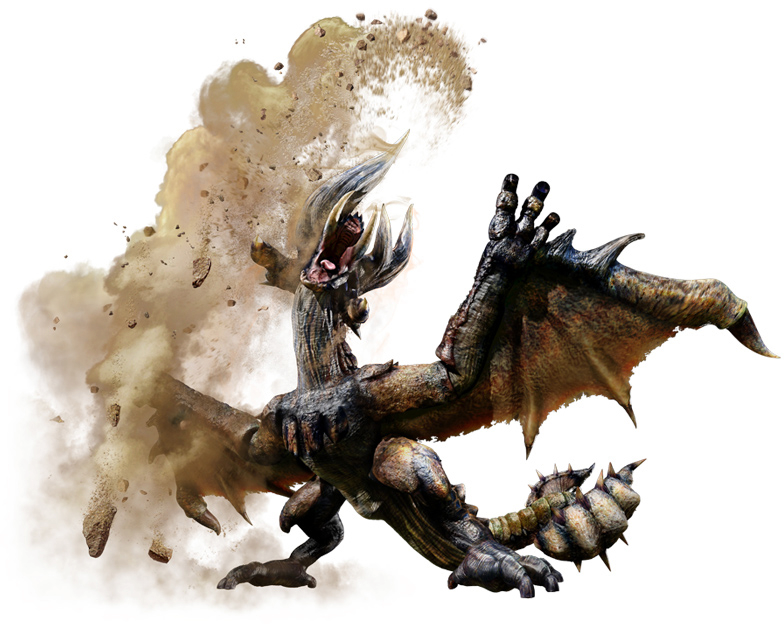 The Unrivaled 2's - Monster Hunter Bloodbath Diablos (399x318), Png Download
