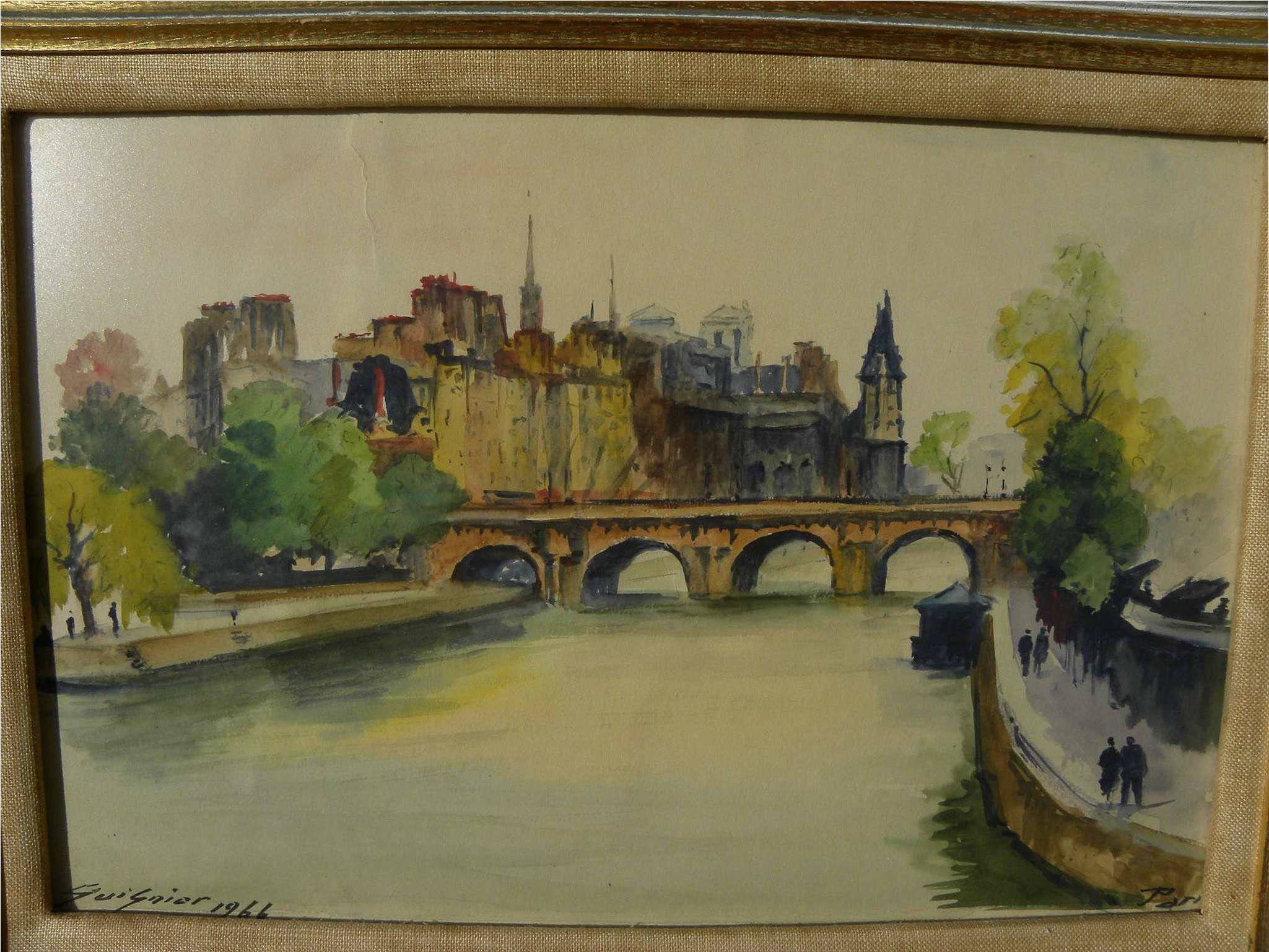 French Drawing 20th Century - Fernand Guignier (2048x2048), Png Download