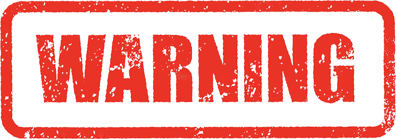 Warning Png - Warning Ride At Your Own Risk Novelty Sign | Indoor/outdoor (780x274), Png Download