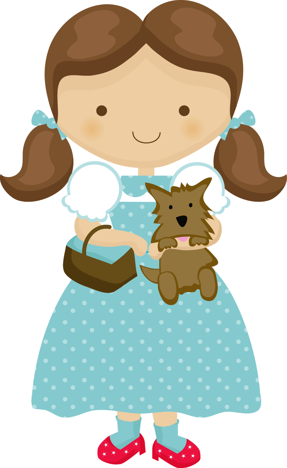 Free Wizard Of Oz Clipart Pictures - Dorothy Wizard Of Oz Cartoon (981x1600), Png Download