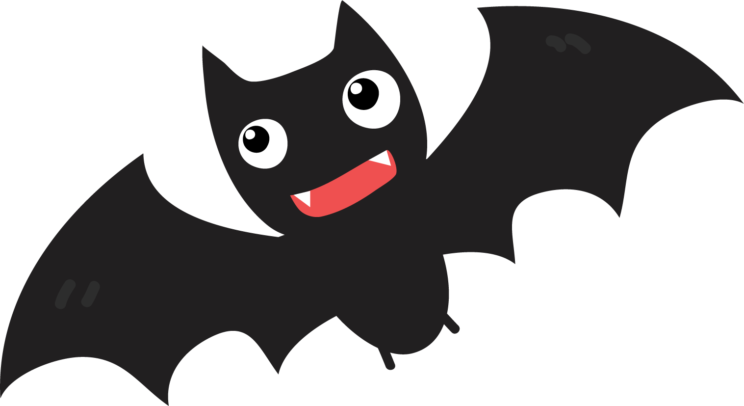 Bat Clipart Png Image - Bat Clipart (1517x827), Png Download