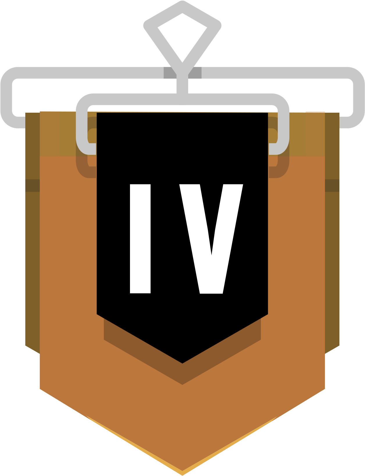 Bronze - Rainbow Six Siege Gold 4 (2000x2000), Png Download