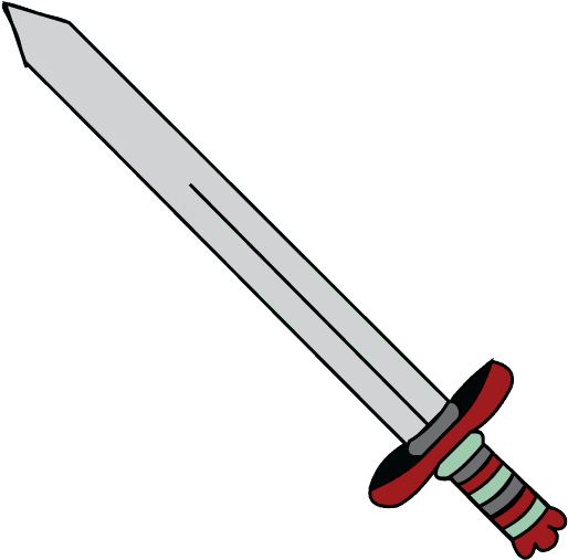 How To Draw A Sword - Sword Drawing (678x600), Png Download