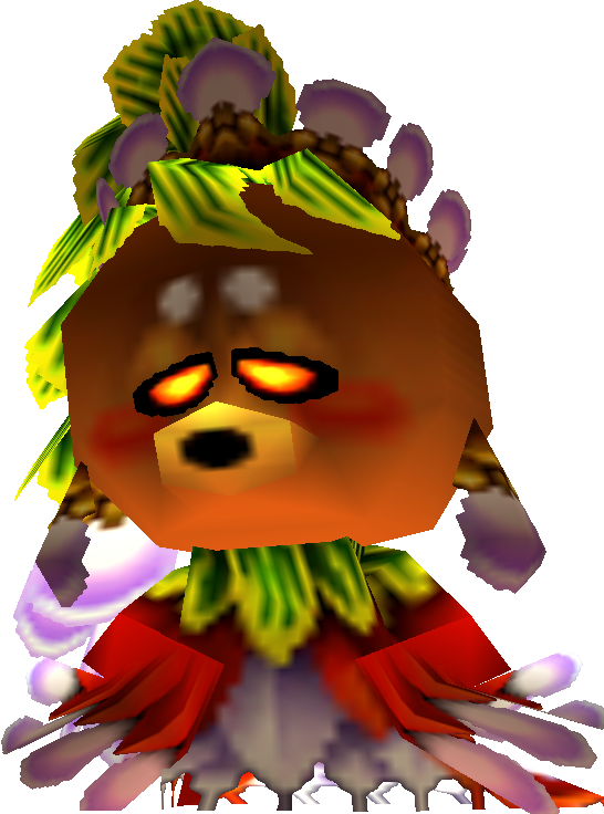 Deku Princess - Zelda Majoras Mask Princesa Deku (546x736), Png Download