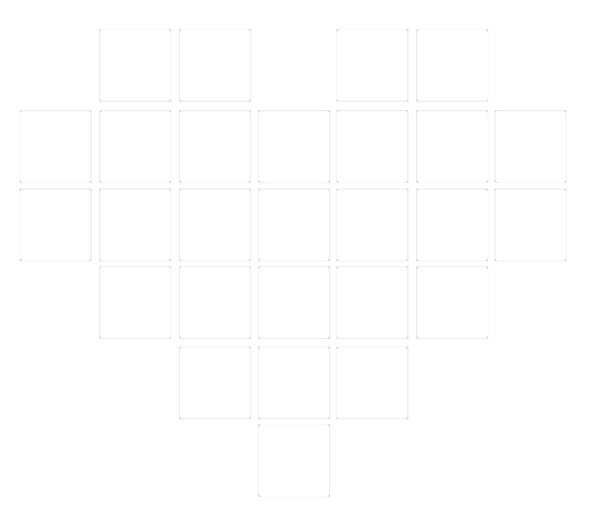 Collage Free Png Image - Corazon Con Fotos Collage (895x761), Png Download