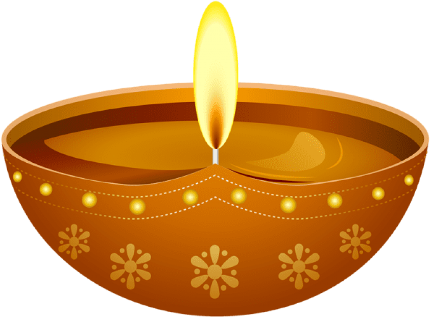 Candle Diwali - Diwali Transparent (600x448), Png Download