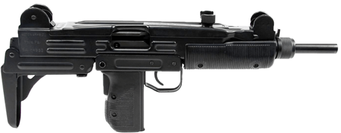 Uzi - Fully Automatic Gun Transparent (1024x298), Png Download