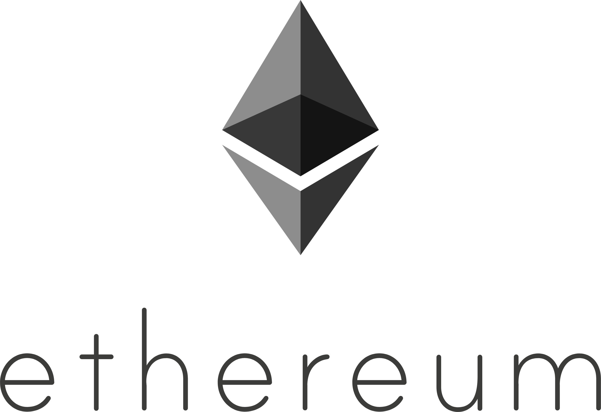 Artwork Bitcoin Price Cryptocurrency - Ethereum Logo Transparent (894x613), Png Download