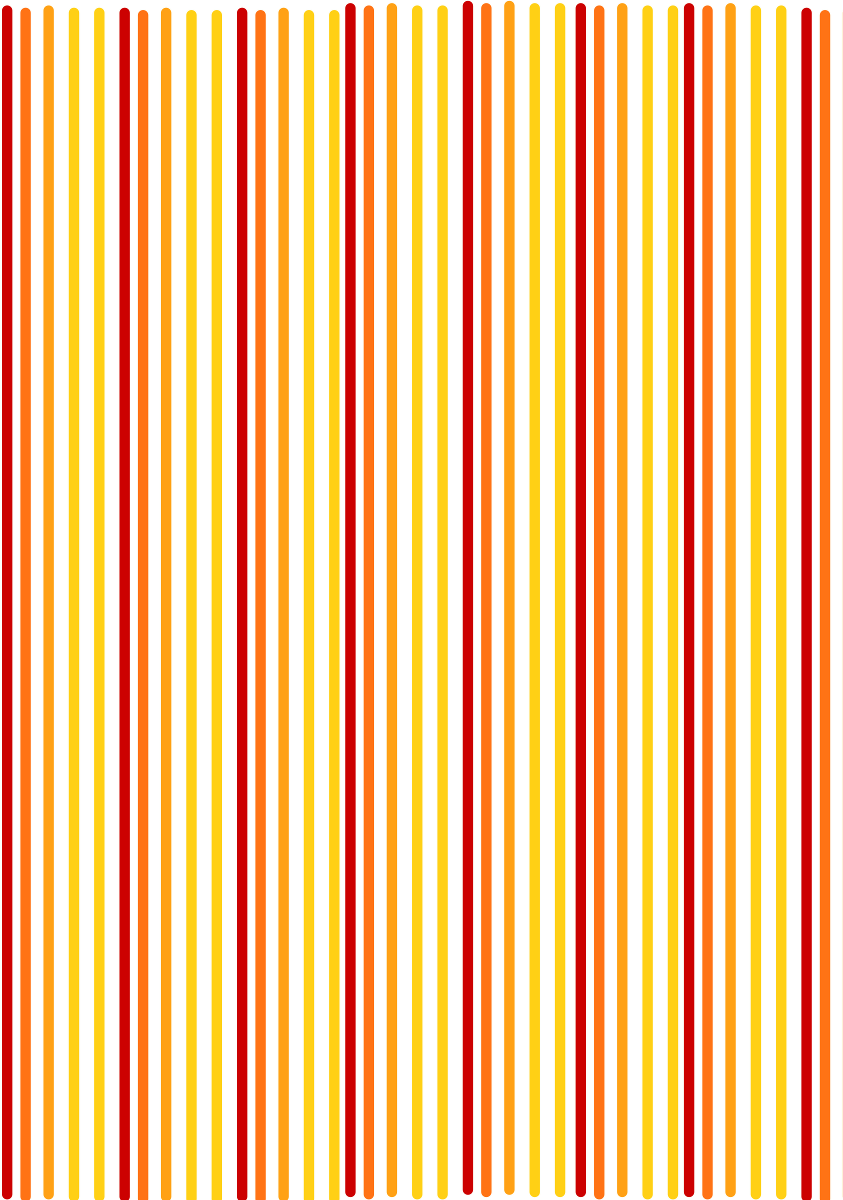 This Free Icons Png Design Of Red Orange Lines (1697x2400), Png Download