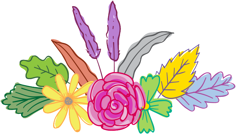 This Graphics Is Beautiful Color Flower Transparent - Portable Network Graphics (1024x1024), Png Download