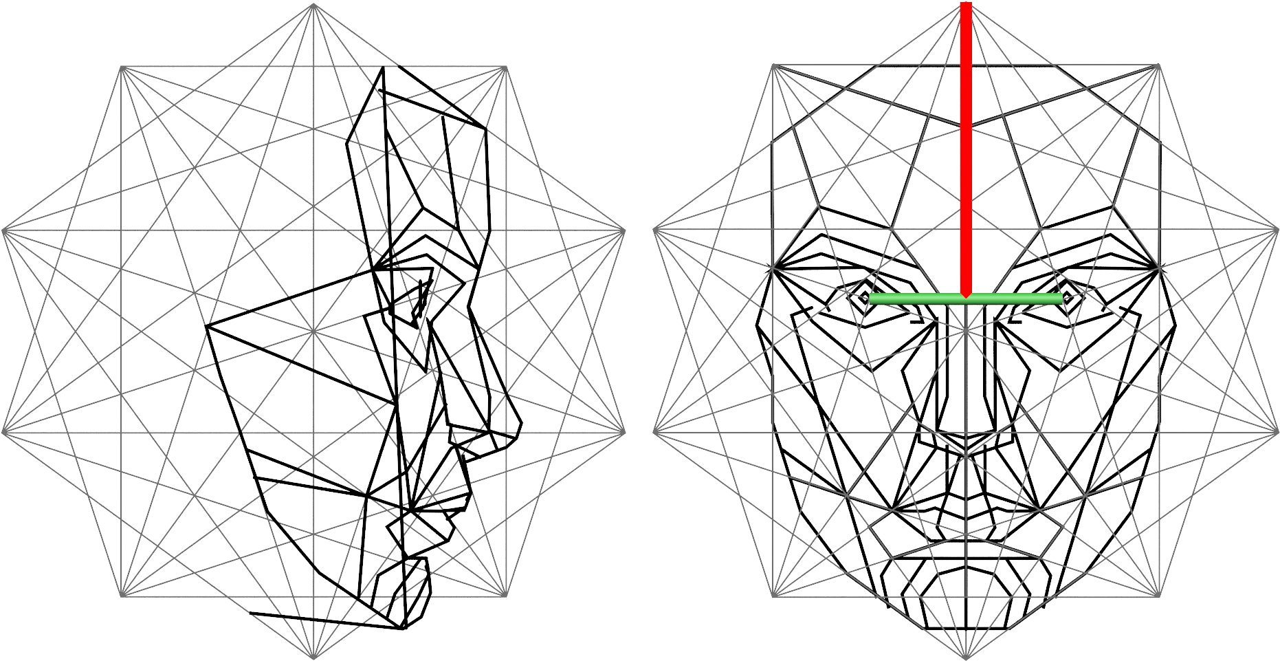 Download The Golden Ratio In 3d Human Face Modeling - Golden Ratio Mask ...