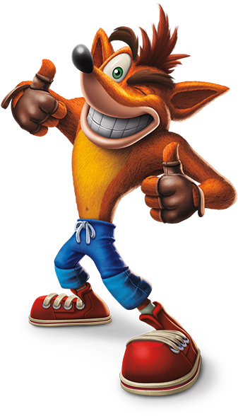 Crash Bandicoot N Sane Trilogy Character Two Column Crash Bandicoot N Sane Trilogy Crash Full Size Png Download Seekpng