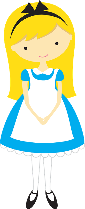 Minus Alice In Wonderland Printables, Alice In Wonderland - Alice Minus (286x703), Png Download