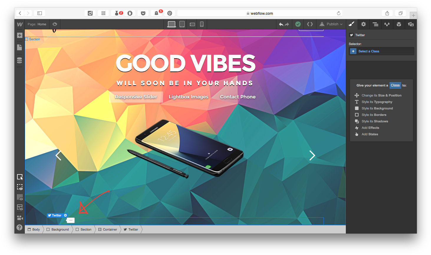 20160824 172947 588 Kb - Safari Browser Design (1478x880), Png Download