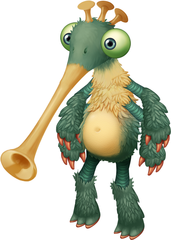 Acf Trumpet Adult - My Singing Monsters Floogull (700x980), Png Download