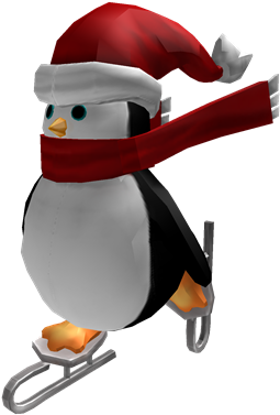Skating Penguin - Png Penguin Skating Png (420x420), Png Download