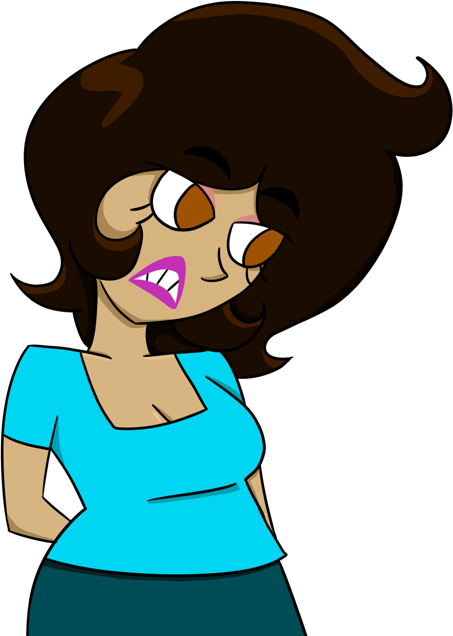 Jane Feels Guilt - Cartoon (1015x1293), Png Download