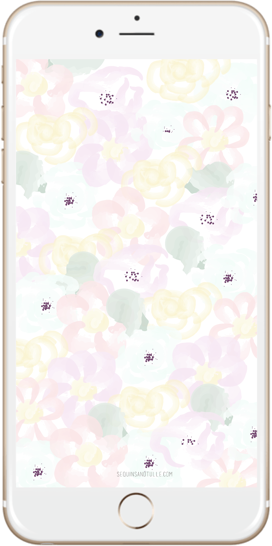 Easter Watercolor Flowers Wallpaper - Watercolor Painting (2500x2500), Png Download